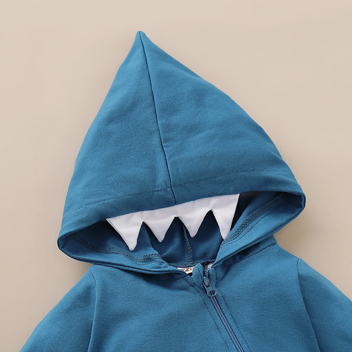 Комбинезон с капюшоном на молнии с динозавром; Одежда для малышей; Комбинезоны для новорожденных мальчиков