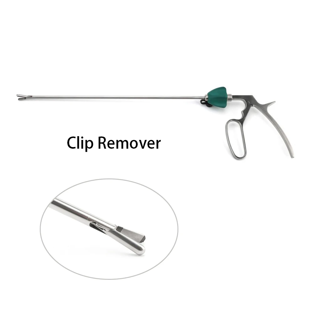 Laparoscopic Reusable Hemolok Clip Forceps, Polymer Hemostatic Clip ...