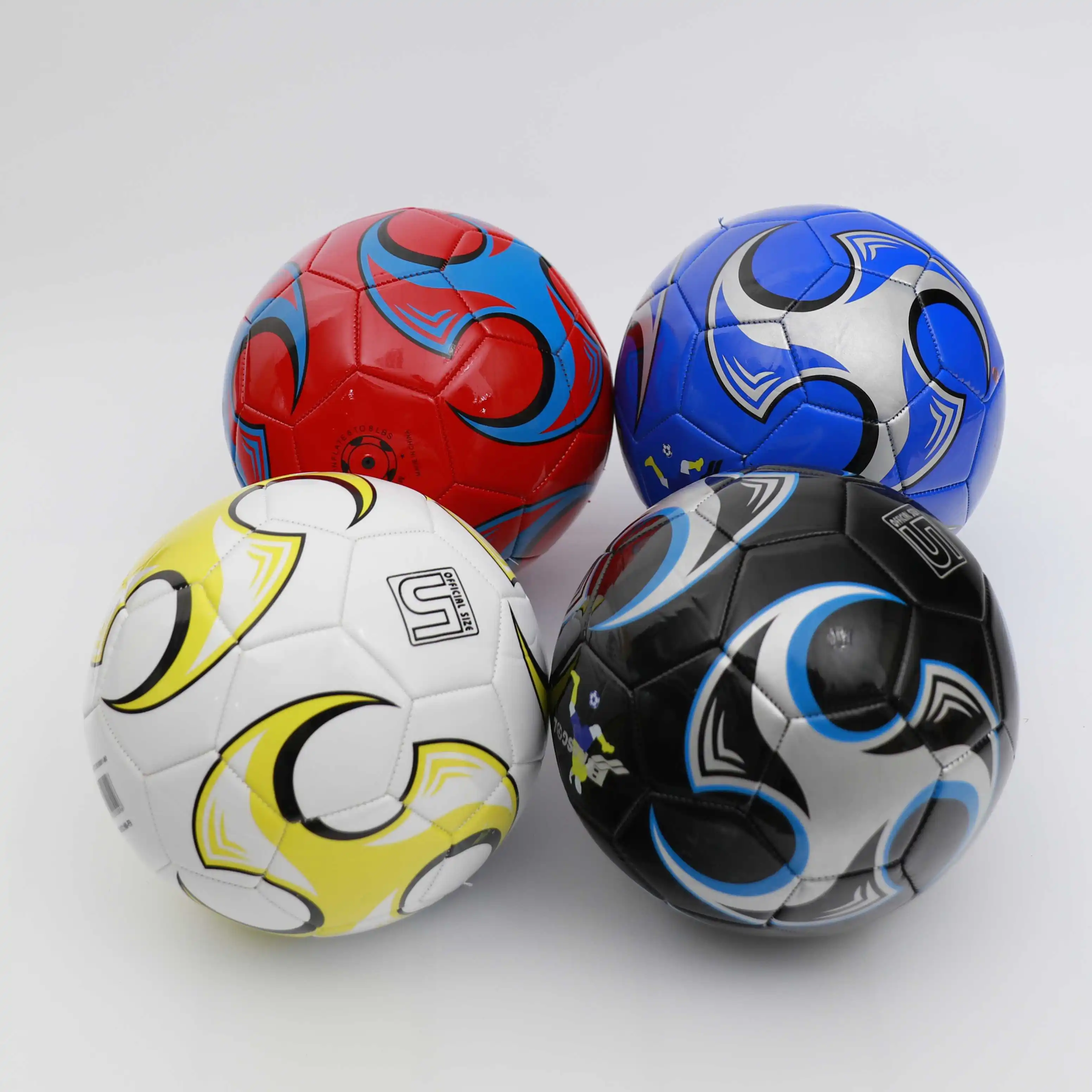 Pelota De PVC Biológico De Colores | Balón Clásico Para Niños, Se Entrega Desinflado