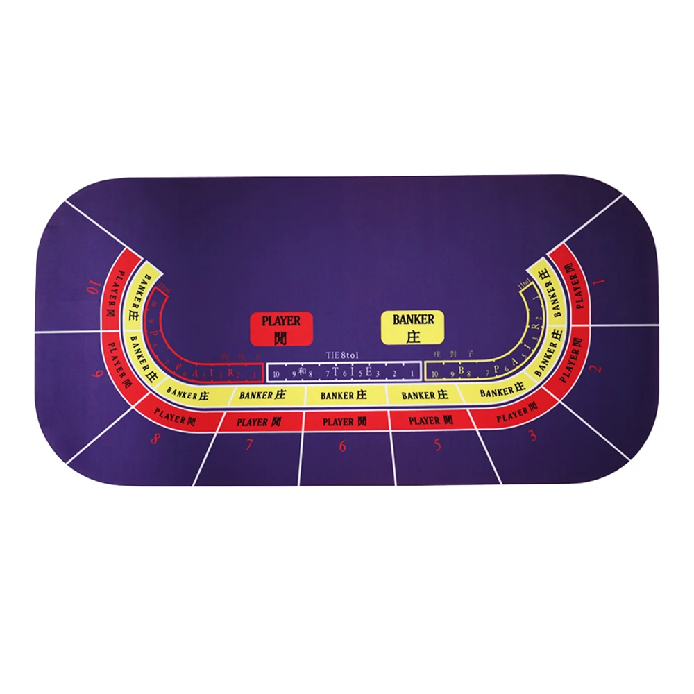 AOBO подходит для развлекательных настольных ковриков для покера, резиновые азартные игры, баккара, покерные скатерти