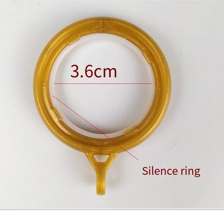 Curtain Accessories Hanging ring Mute mute curtain hook  Roman rod hook hanging curtain hanging ring manufacture