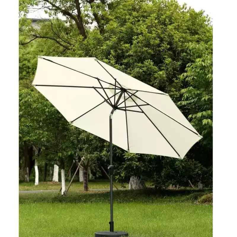 Hot Sale Stalls Sunscreen Rain Courtyard Commercial Folding Large Outdoor Parasol