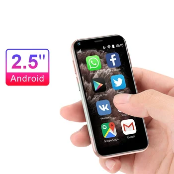Cheapest Small Android Phone SOYES XS11 2.5Inch MT6580 Quad Core 1GB 8GB Super Mini Smartphone