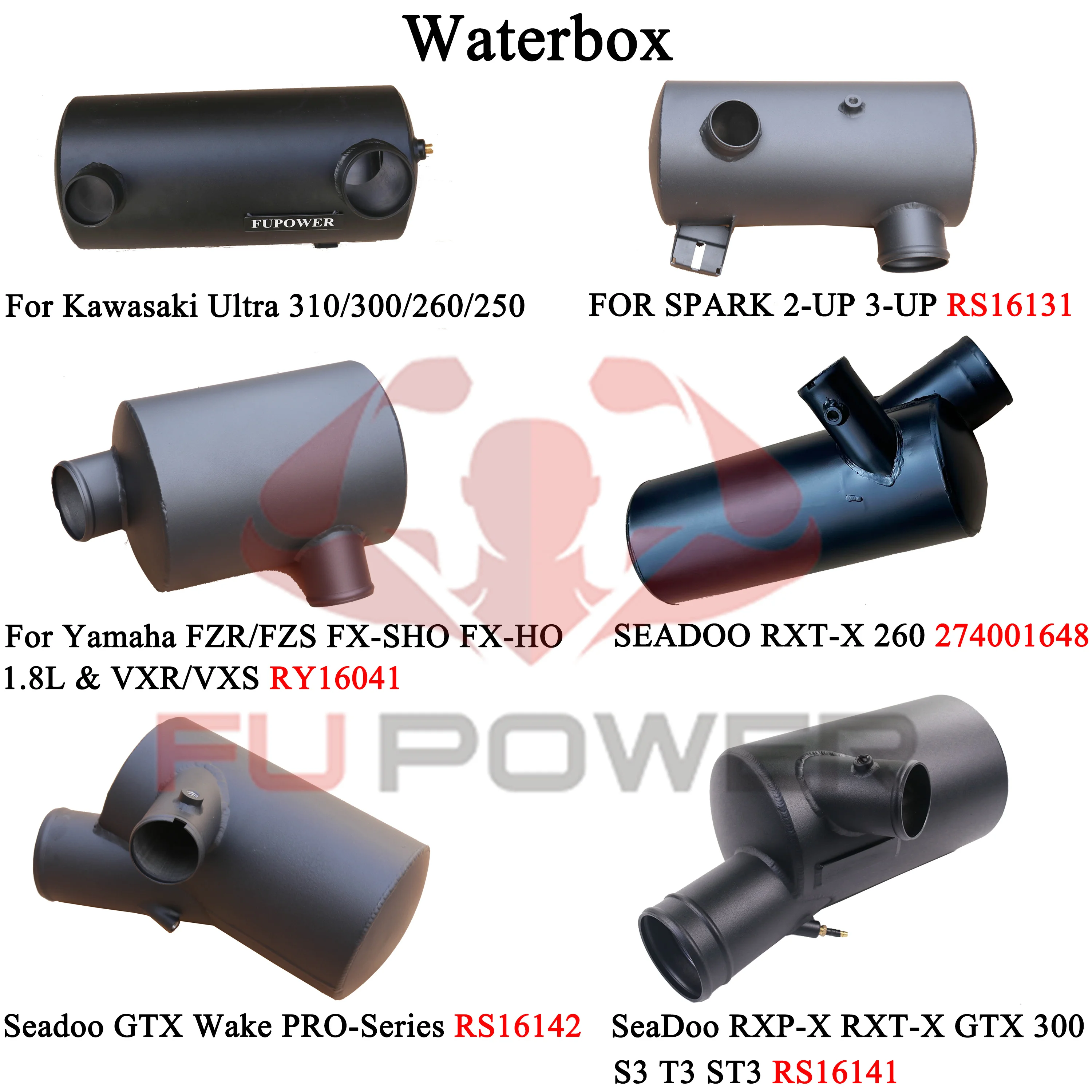 SeaDoo SPARK 2-Up 3-Up Performance Titanium Water Box Kit RS16131|  Alibaba.com