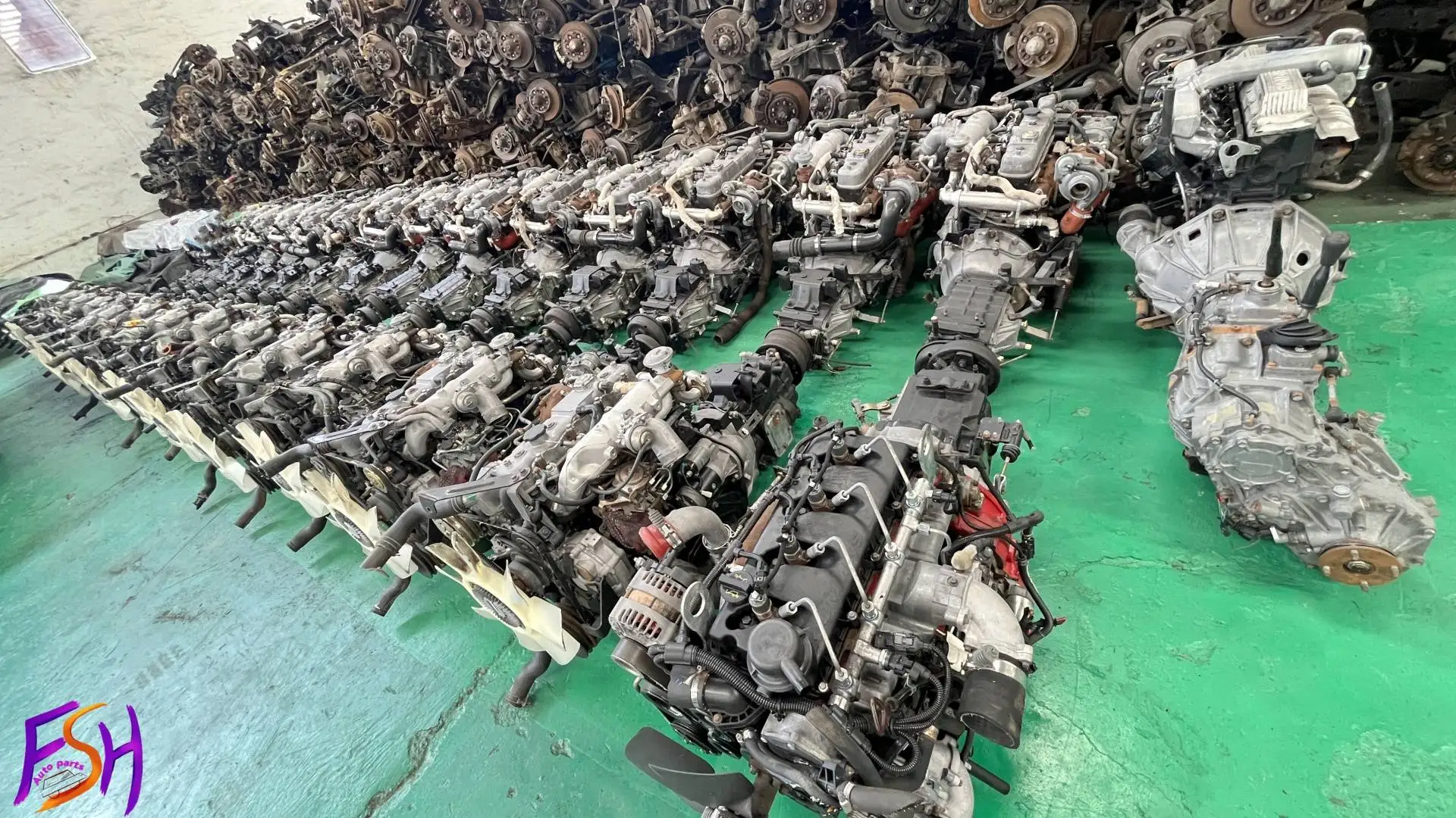 Electric Injector 1RZ Gasoline Engine EFI Used Engine Assembly for Toyota Hiace Light Commercial Vehicles supplier