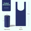 Continuous roll vest bags, 0.015mm thick, unscented