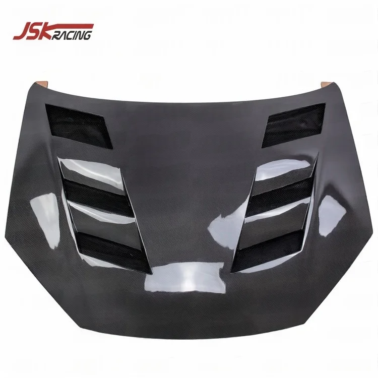 Vis Style Carbon Fiber Hood For 2012-2016 Hyundai Genesis Couper Car Hood Cover Modified Upgraded