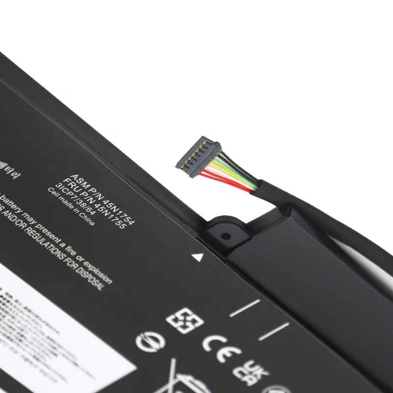 Batteria 45N1754 45N1755 Per Lenovo ThinkPad E450 E455 E460 | 47Wh 11.4V 3 Celle