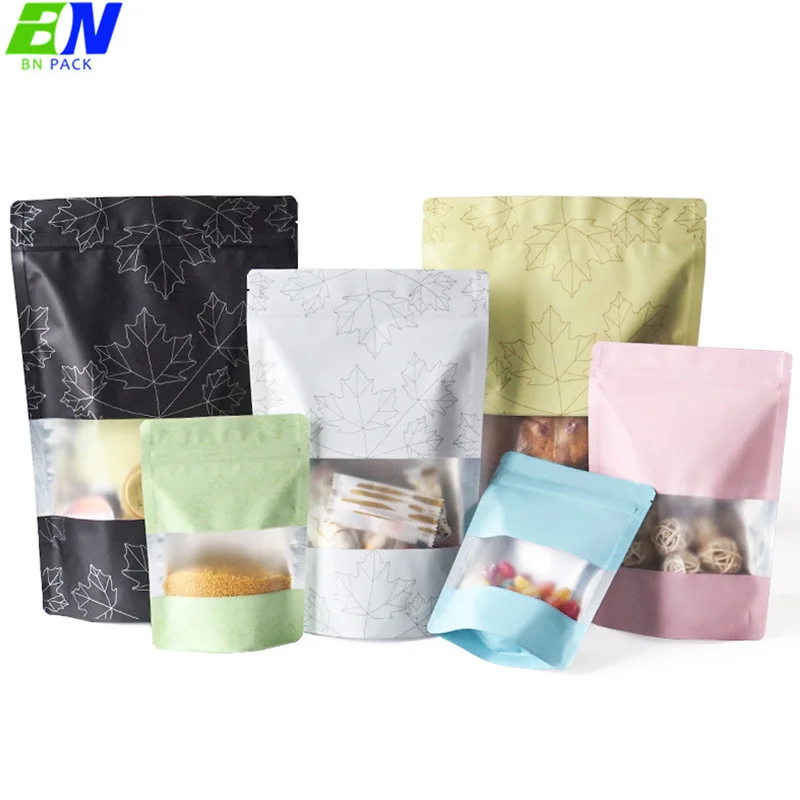 Download Matte Stand Up Food Pack Smell Proof Plastic Zipper Pouch Black Mylar Bags With Frosted Window Buy Black Plastic Bags With Zipper Frost Window Doypak Black Back Recyclable Bag Product On Alibaba Com