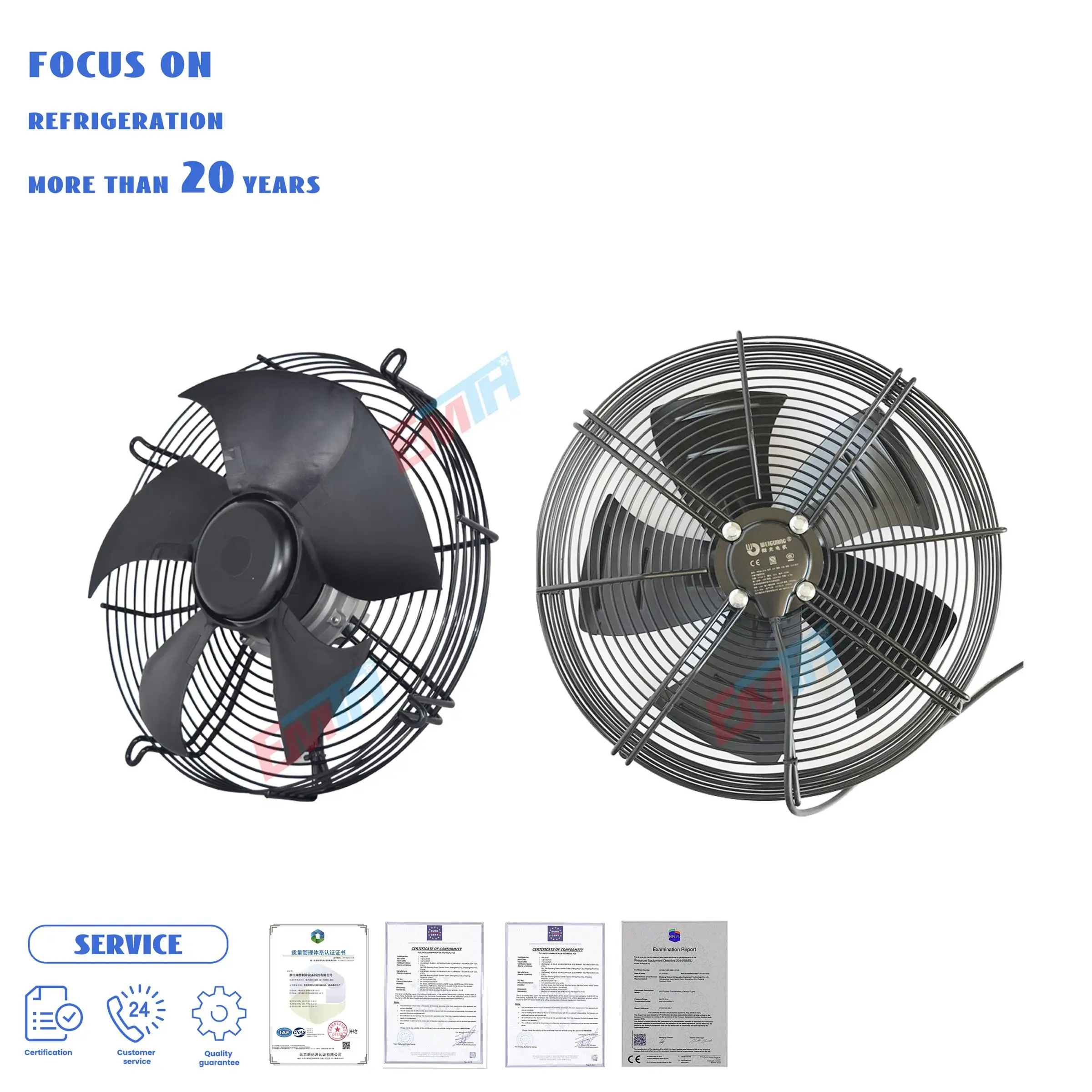 Chinese Factory External Rotor Axial Fan Ac Tube Axial Blower Fan