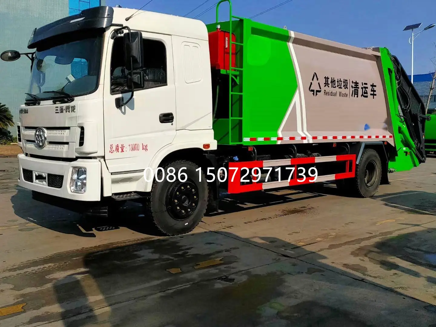 Китайский продвинутый бренд высококачественный мусоровоз Dongfeng для окружающей среды