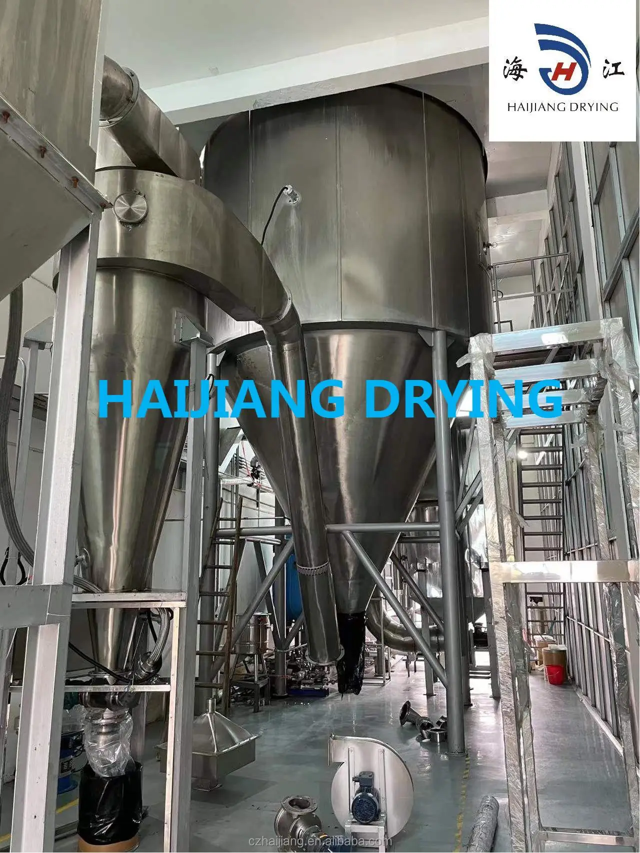 LPG Powder Making Drying Machine Spray Dryer for Blood Milk Powder Herb Extract Stevia Spirulina Coffee Egg Powder Drying