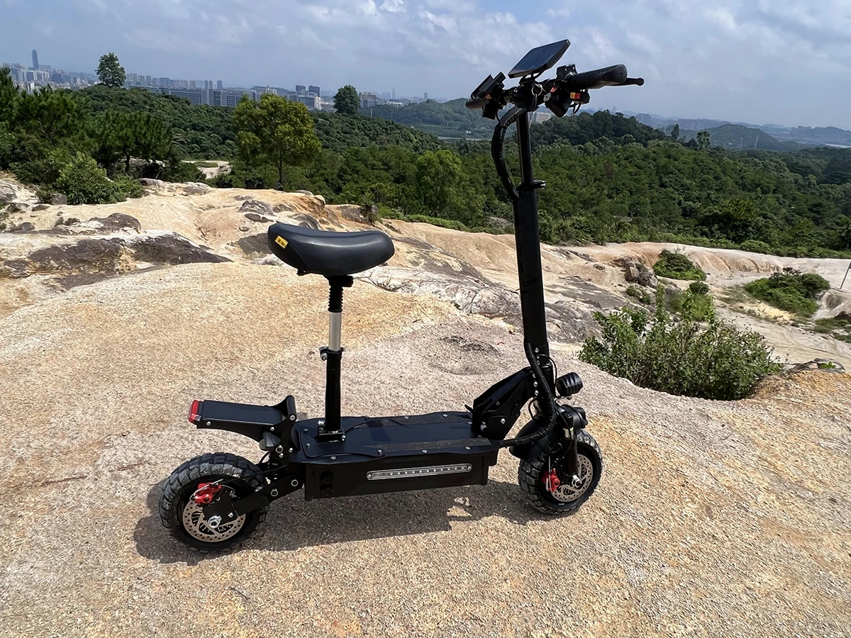 100km 5600w Fat Tire Electric Scooter Adult Off Road - Buy Kick ...