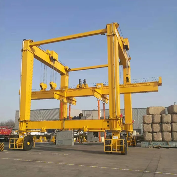 Prompt Professional Quotation Straddle Carrier Crane for Moving Lifting Container on Sale