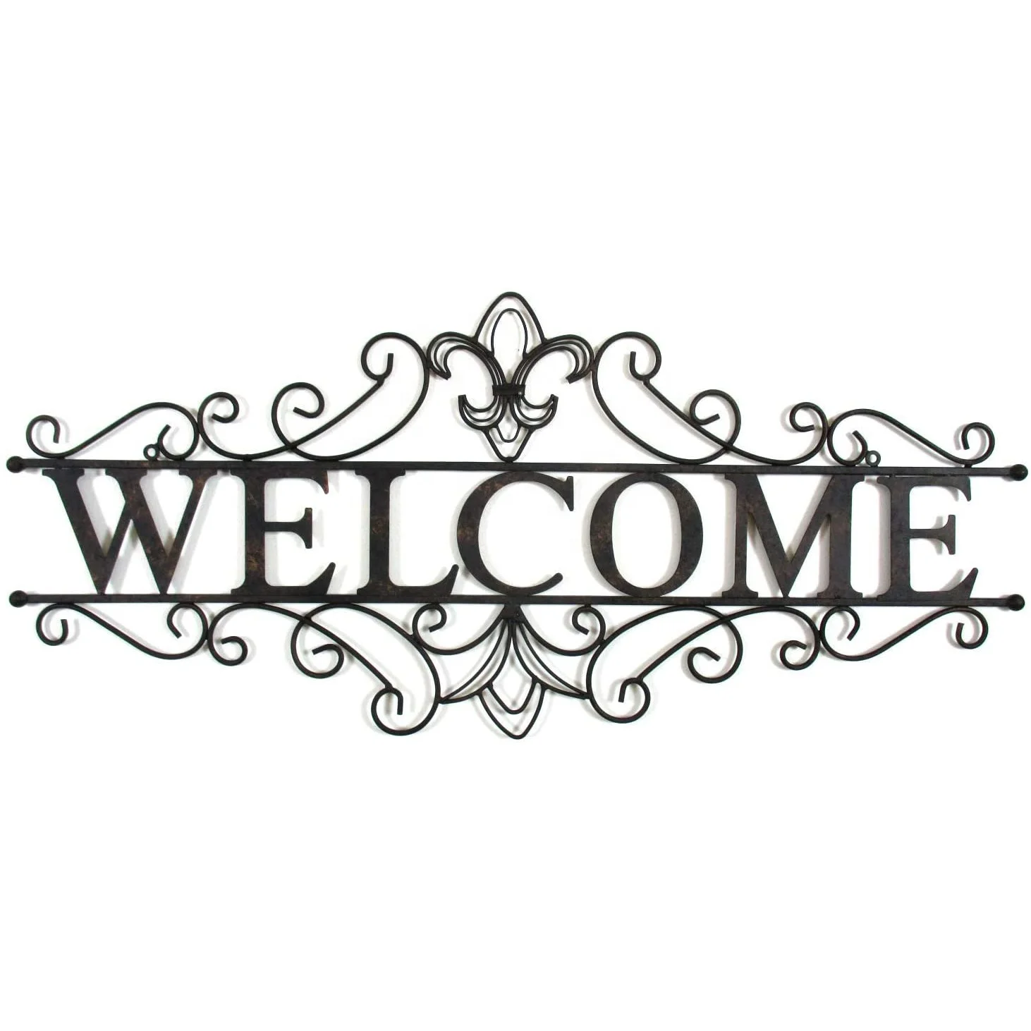 Decorative Wrought Iron Metal Wall Plaque Buy Metal