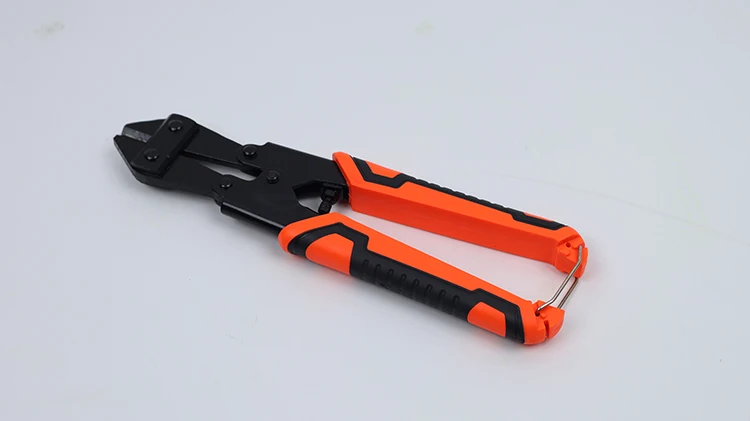 Rubber anti slip handle, carbon steel forging and cutting steel wire rope tool, wire cutting pliers, crimping pliers