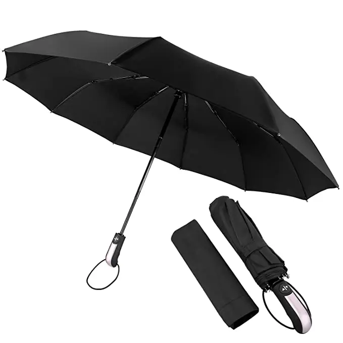 Automatic Switch Travel Umbrella Logo Custom Advertising Umbrella Auto