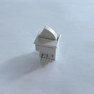 UL Certificated 2.5A 125V/ 6A 250V 3 Pin (On)-On Button Switch Refrigerator Door Light Switch for Frezzer and Refrigerator