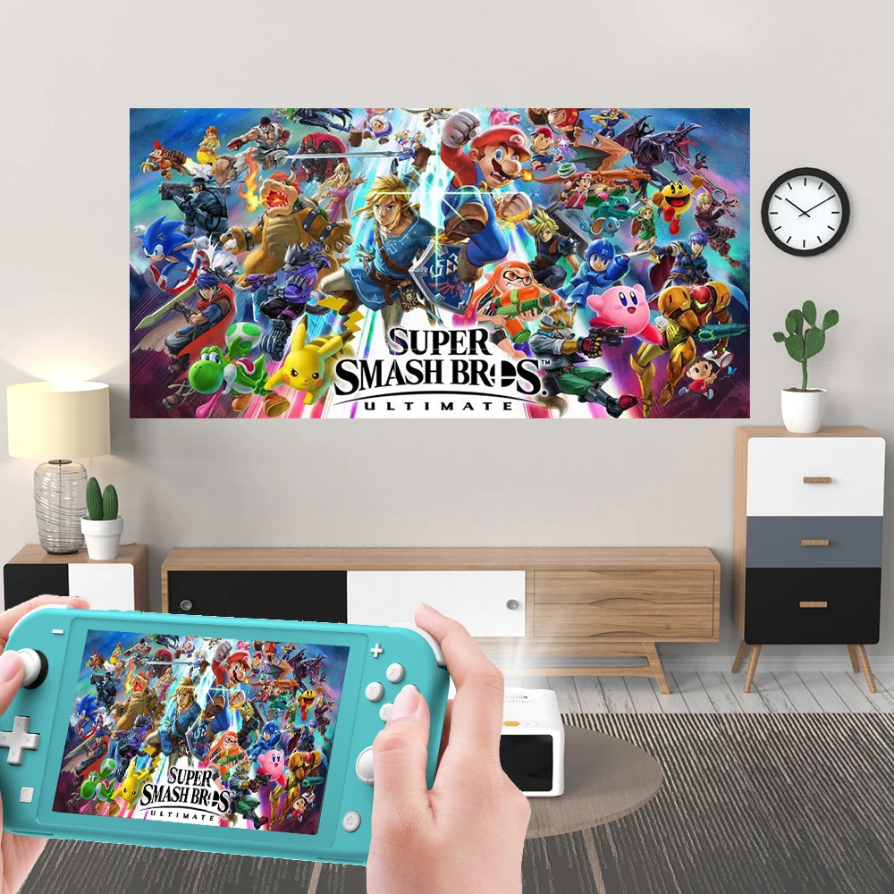 3D 4K Android Version1080 портативный домашний Карманный видеопроектор Full Hd умный проектор с высокой яркостью Led