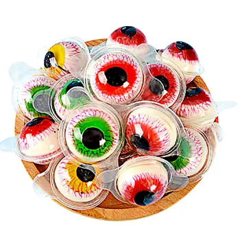 Halal Planet Gummy Earth Eyeball Gummi Bear Candy Eyes Bonbon - Buy ...