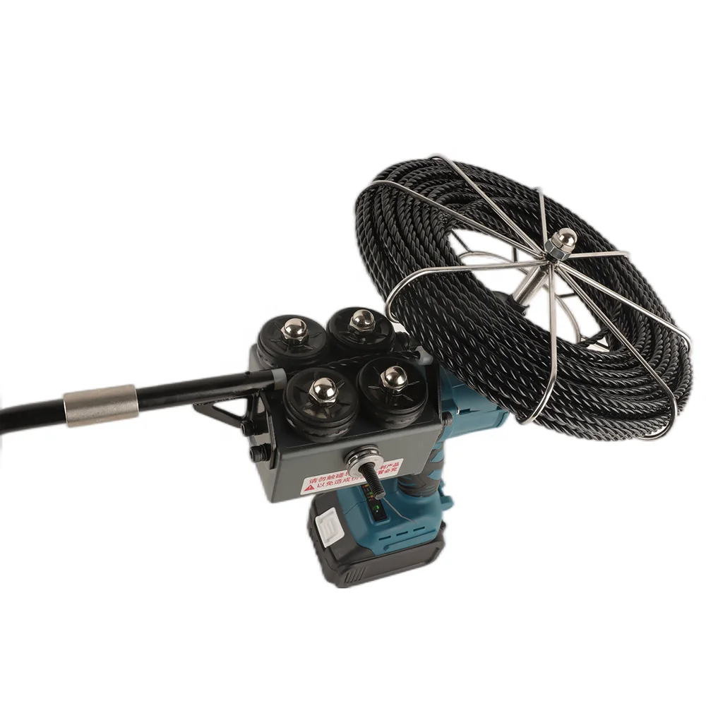 Автоматический Электрический выталкиватель через стеновую проволоку нарезка кабеля свинцовые инструменты беспроводная нарезная