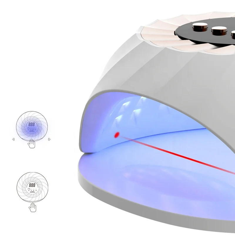New Arrival SUN S7 Pro Fast Curing UV LED Lamp 256W Professional Nail Dryer UV Led Nail Lamp for Nails