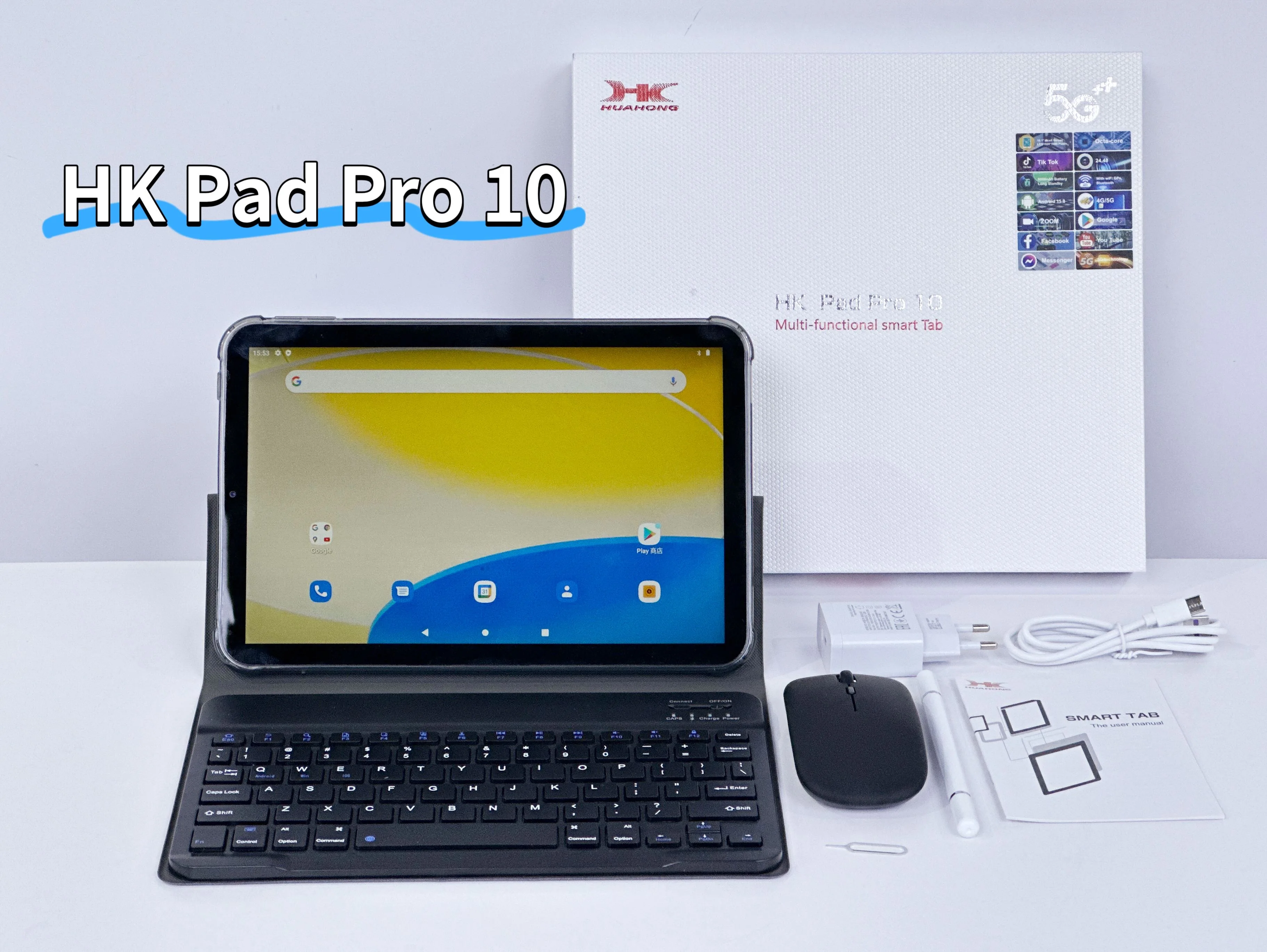 HK Pad Pro 10 - Versatile Smart Tablet for Professional Use