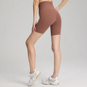 Ladies High Quality Gym Shorts Manufacturers Custom Female Fashion Sports Fitness Running Yoga Leggings Bike Shorts  for Women