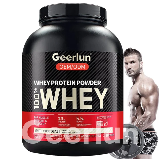 100% Whey Healthcare Product Protein Supplements Helps Build Muscle and Support Endurance Whey Protein Powder