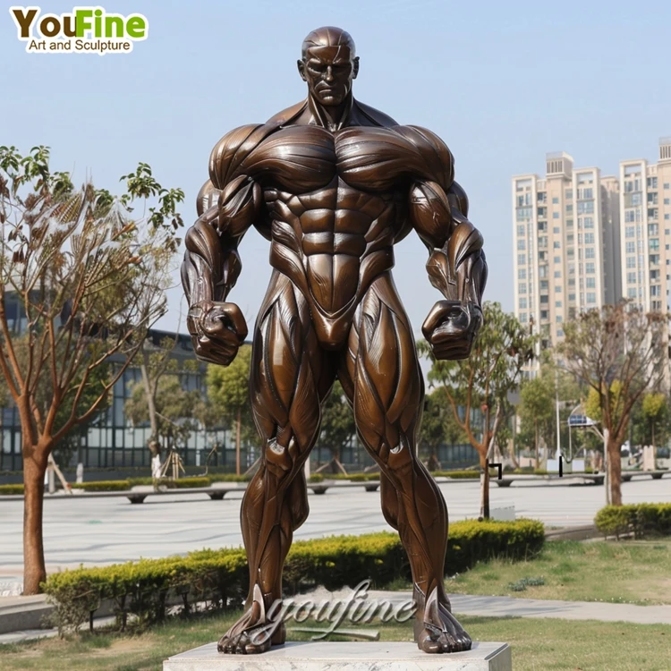 YOUFINE カスタムメイド彫刻 等身大 銅製 ブロンズ 男性