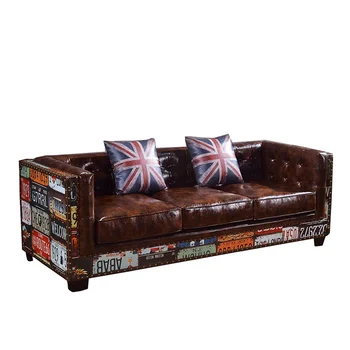Sofas Retro furniture  Brown Multiple Size Chocolate Sofa  Antique other commercial furniture