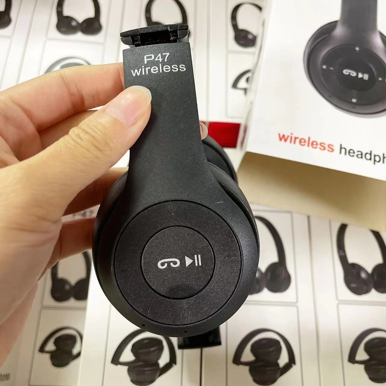 Headphone P47 Wireless Original Factory Durability Earphones Foldable Headset Audifonos P47 Mini Headset With Bulk Cheaper Price