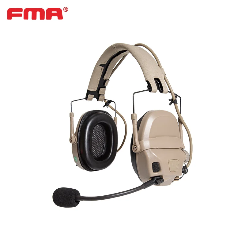 FMA FCS AMP Tactical Hearing Protection Headset - Noise Reduction