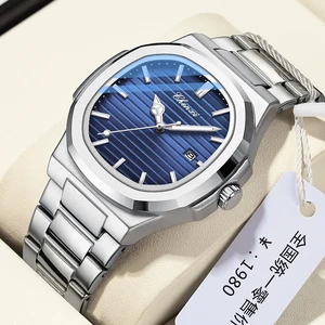Classic Wholesale Luxury Men Watches Business Wristwatches Steel Quartz Watch Waterproof Watch Men's Clock