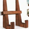 Travesaños de madera de pino carbonizados