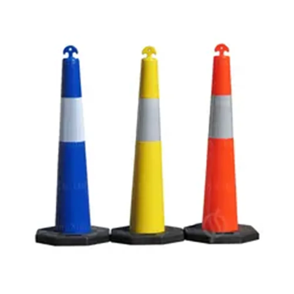 Reflective Road Marker Posts T-TOP Traffic warning Delineator Post Stack Cone Bollard