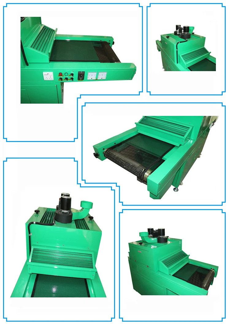 High Speed Uv Flat Curing Machine For Offset Printer Screen Printing Uv