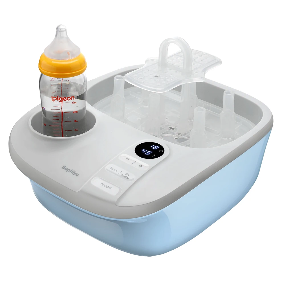 BPA Free Baby Bottle Sterilizer in Digital Steam Warmer - Main Image