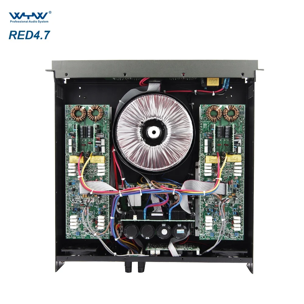 Professional 2u Audio Output Transformer Power Amplifier