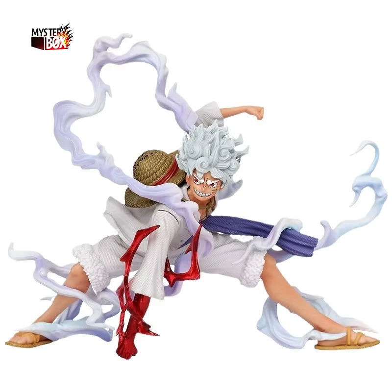 17.5cm Monkey D. Luffy Gear 5 Action Figure - One Piece PVC Model