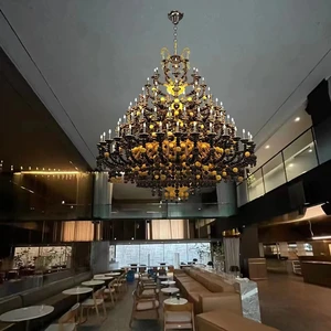 Luxury Modern Nordic Style Crystal Chandelier Large Gray Gloss Easy Hanging for Home Office Interior Living Room Lighting