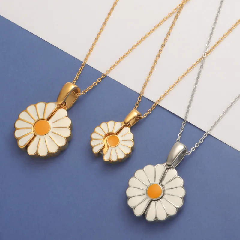 Personalized Flower Necklace