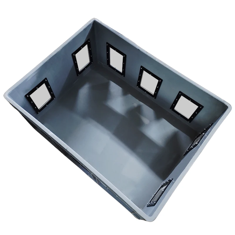 Stackable Worm Bins - Efficient Insect Breeding Trays