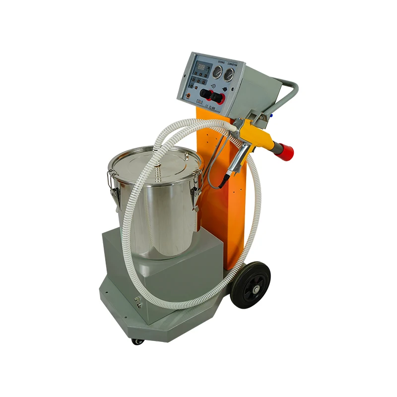 Mass Production Electrostatic Flocking Machine for Swab