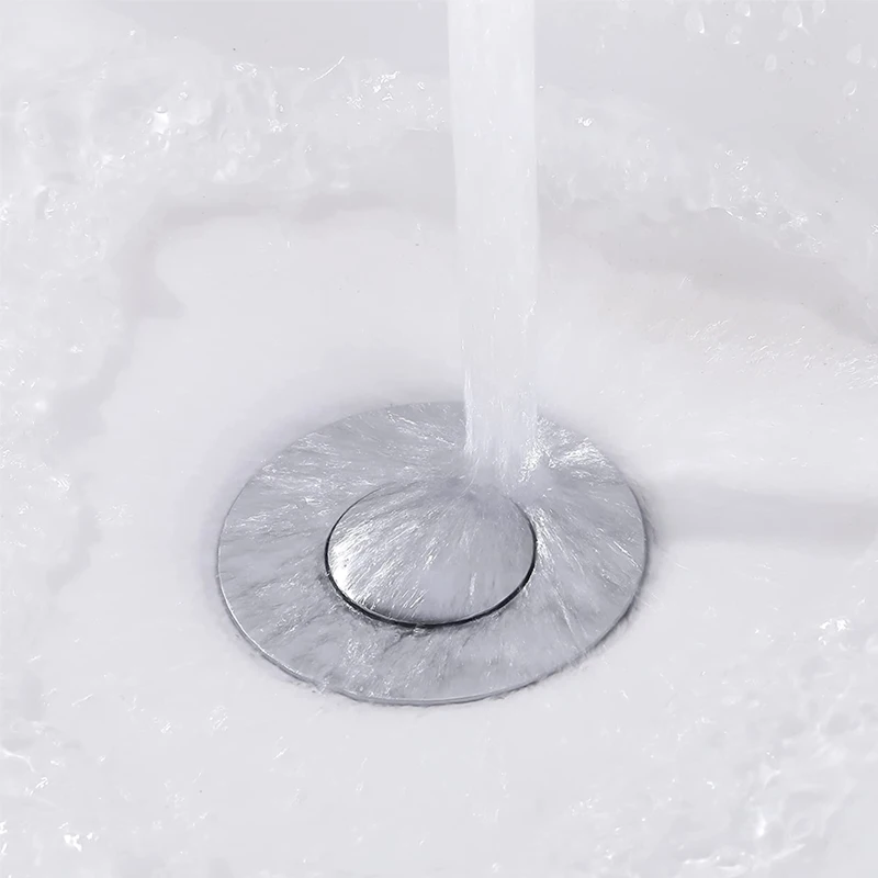 Tappo Scarico Lavandino PopUp 2 In 1 Con Colino Integrato Per - Foto 7