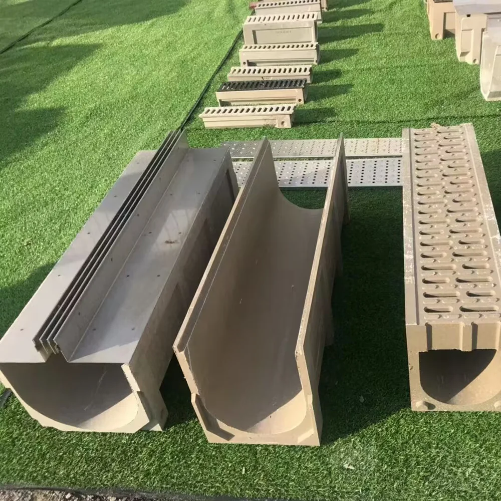 Rain Water Drain System Gutter PVC Stainless Steel Gutter for Warehouse Building