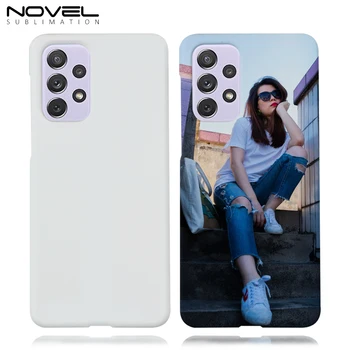 For 3D Samsung Galaxy A73 Paper Cases 3D Sublimation Blanks High Quality Waterproof Hard Mobile Phone Cover