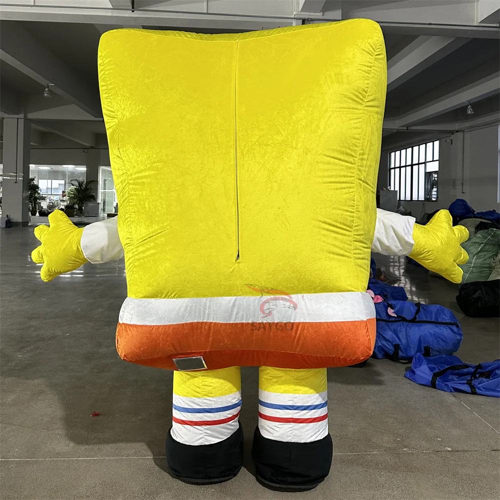 Wholesale Mascot Costume Cartoon Character Inflatable Patrick Star Sponge-Bob SquarePants Teddy Bear Panda Mascot Costumes Party
