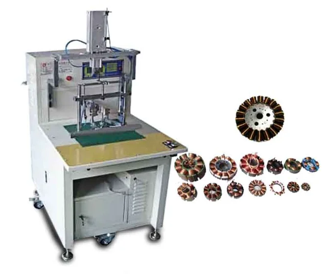 Automatic Submersible Motor Ceiling Table Fan Electrical Stator Armature Toroidal Coil Brass Copper Wire Winding Machine