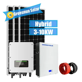 5000W Solar System Price 3KW 5KW 6KW 8KW 10KW Hybrid Solar Energy System for Home